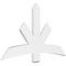 Ekena Millwork Alberta Architectural Grade PVC Gable Bracket, 60"W x 35"H x 2"D x 6"F, 14/12 Pitch GBP060X35X0206ALB00 - alternate 1